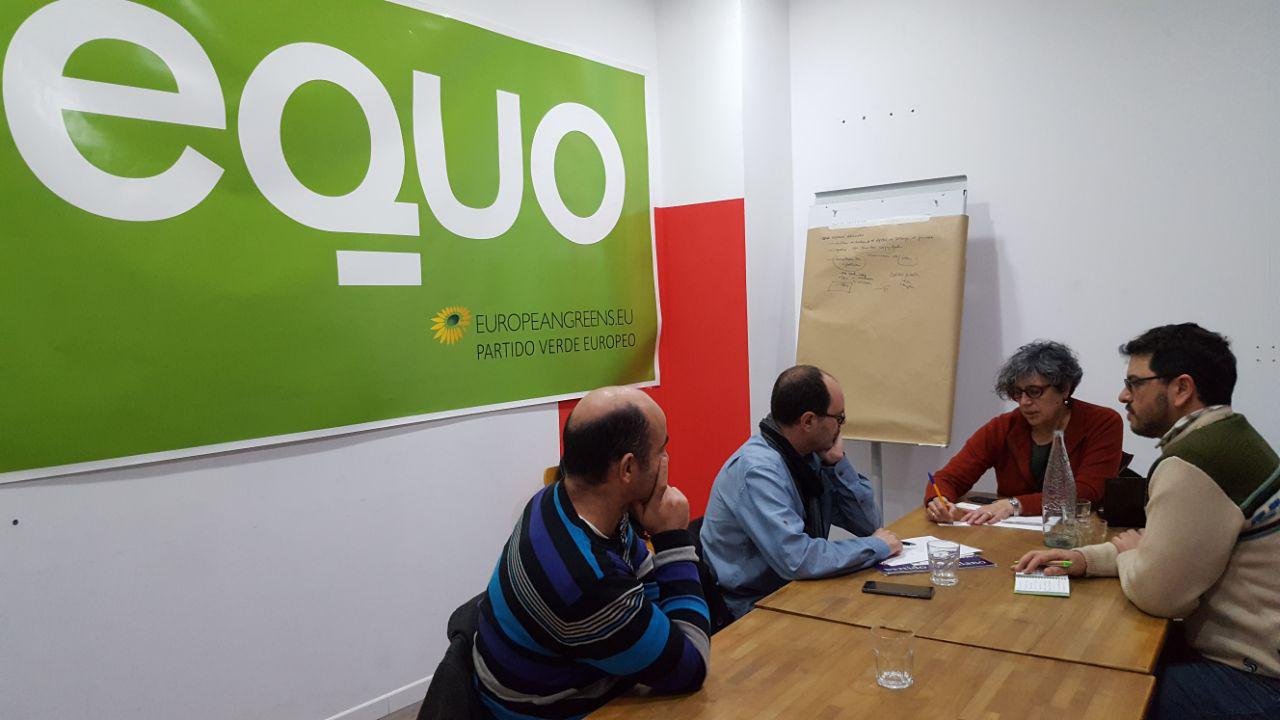 Reunión equo - partido castellano